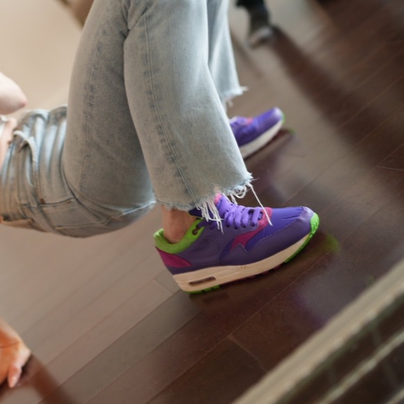 NIKE Air Max 90 - Purple, Pink, Green - Size 8 - in original box! - Picture 7 of 12